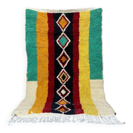 Handgefertigter traditioneller Teppich 250cm x 150cm Marokkanisch