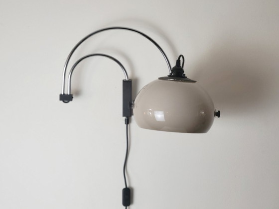 Image 1 of Lampada da parete vintage a doppio arco Van Dijkstra