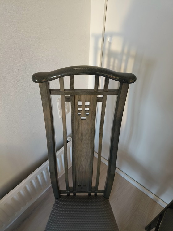 Image 1 of 4 Esszimmerstühle von Giorgetti Umberto Asnago