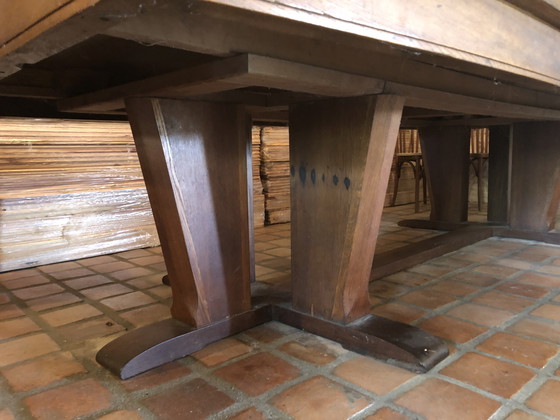 Image 1 of Art Deco Dining and Meeting Table