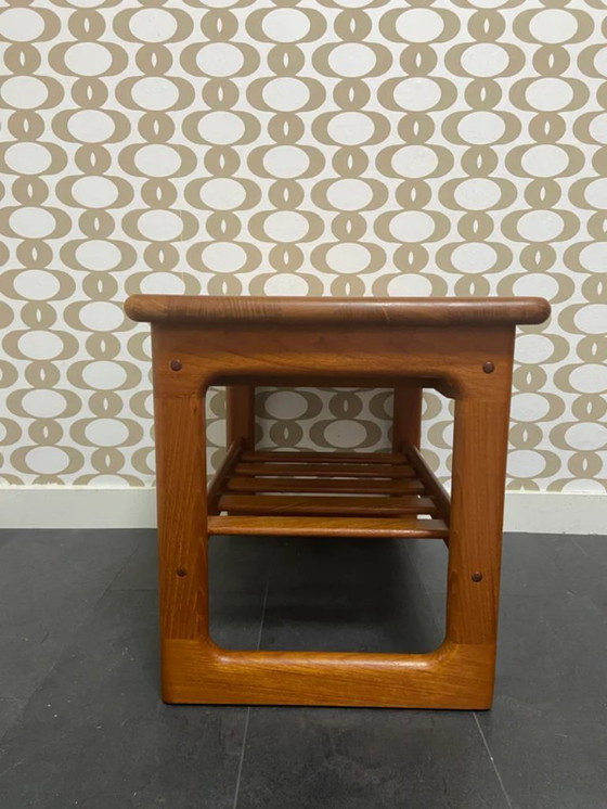 Image 1 of Tavolino da caffè in teak Dyrlund con cassetto