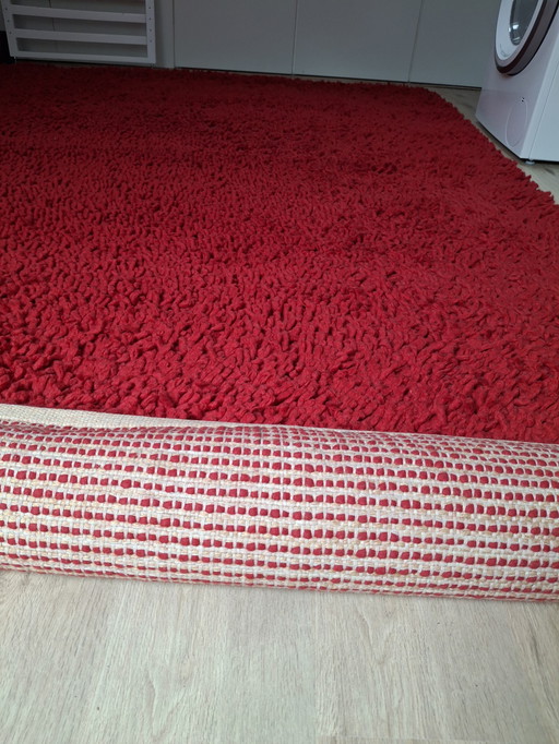 Teppich Wolle 200x300 Hochflor
