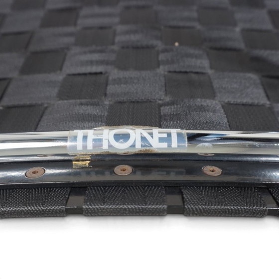 Poltrona lounge Thonet di Peter Maly, 1980 – Poltrone, Cromo, Legno, Vintage (photo 7 of 16)
