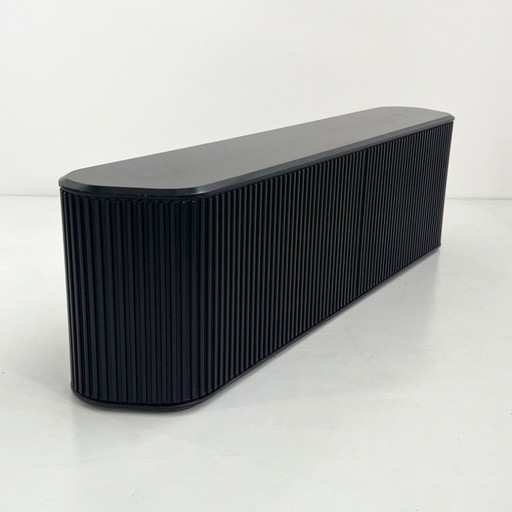 Credenza A'dammer nera di Aldo van de Nieuwelaar per Pastoe, anni '80