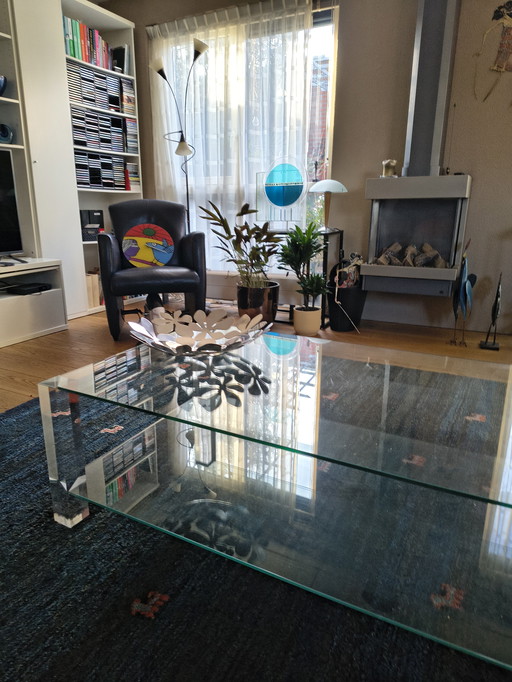 Glass coffee table in excellent condition!