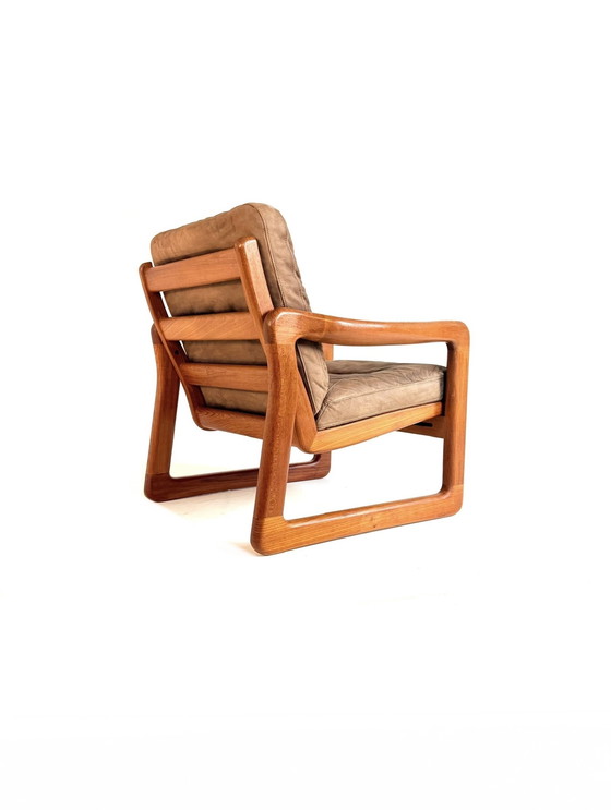 Image 1 of Set van 2 vintage Deense fauteuils, EMC Furniture ‘70