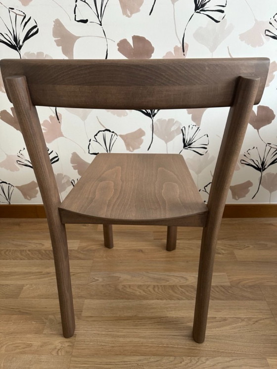 Par de sillas de comedor de nogal Galta - Kann Design – Madera (photo 3 of 5)
