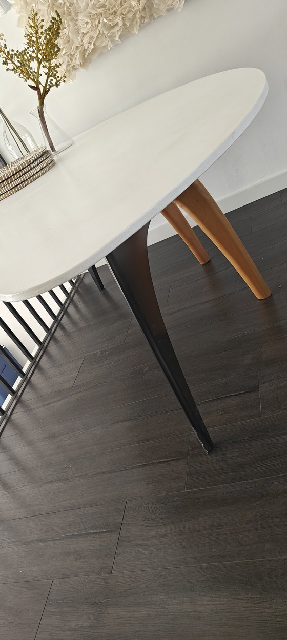 Castelijn Foliant Dining Table by Dick Spierenburg – Metal, Wood (photo 2 of 6)
