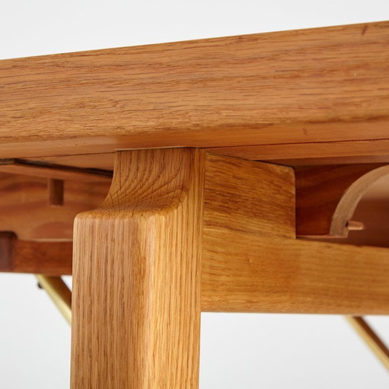 MK11217 Restored Oak Dining Table – Wood (photo 5 of 14)