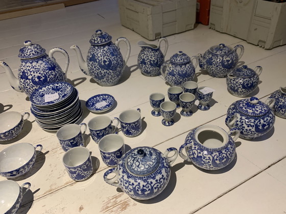 Image 1 of Vasellame blu giapponese (cinese), ampia collezione