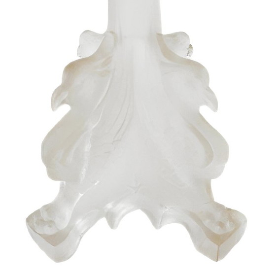 Image 1 of Vintage kandelaar kristal Griffioen Val Saint Lambert 1920's