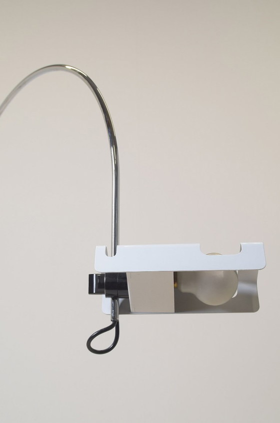 Image 1 of Lampe à pince araignée conçue par Joe Colombo pour Oluce, 1965