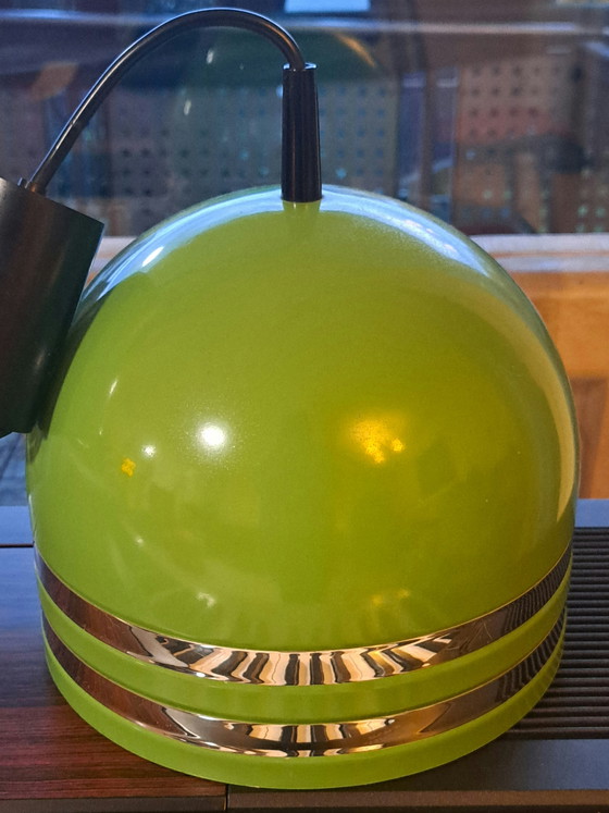 Image 1 of Richard Essig Pendant Lamp – Space Age Classic (Green / Chrome)