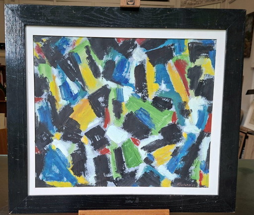 Abstract painting 70s