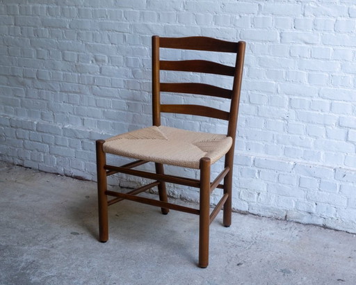 Chaise d'église Kaare Klint, Fritz Hansen, Danemark des années 1940