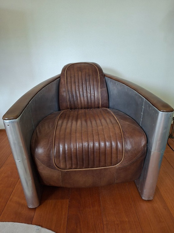 Image 1 of 2 x Originele Timothy Oulton Tomcat Chairs