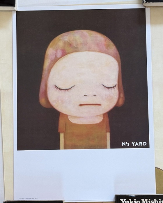 Yoshitomo Nara Poster “Dead of Night” 51.5x36.4 – Giclée Prints, Paper (photo 2 of 5)