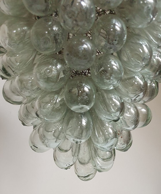 Image 1 of Vintage Murano druiven hanglamp