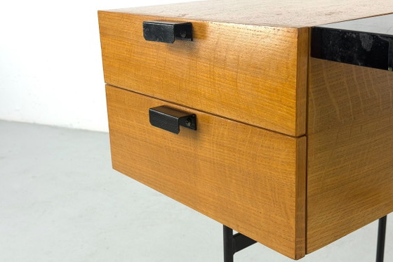 Scrivania da ufficio CM141 di Pierre Paulin per Thonet - anni '50 – Scrivanie, Wood (photo 5 of 9)