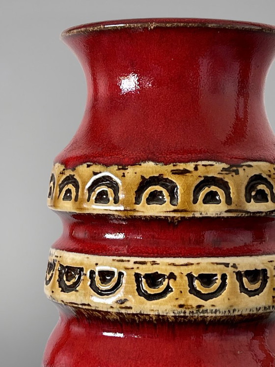 Jarrón Ü-Keramik Uebelacker 1400/30 West Germany años 60 – 30 cm – Jarrones, Ceramic (photo 6 of 8)
