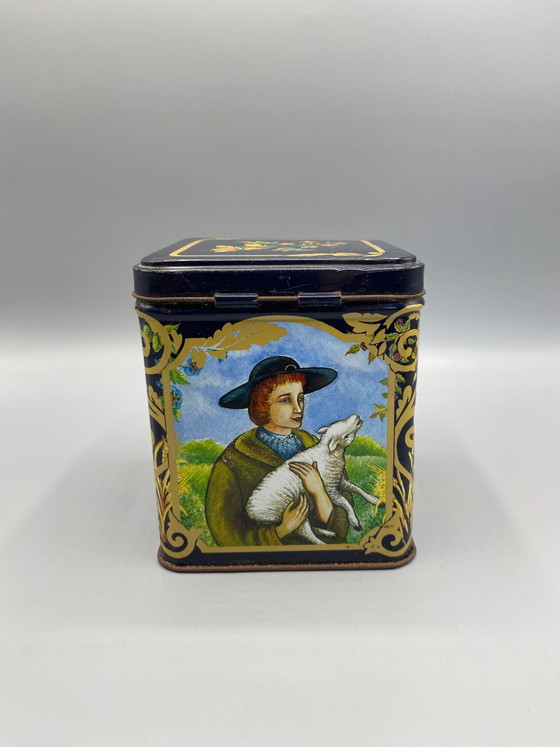 Lithographed tin box, Breton design, Auray Region – Decorative Objects, Iron (photo 3 of 6)