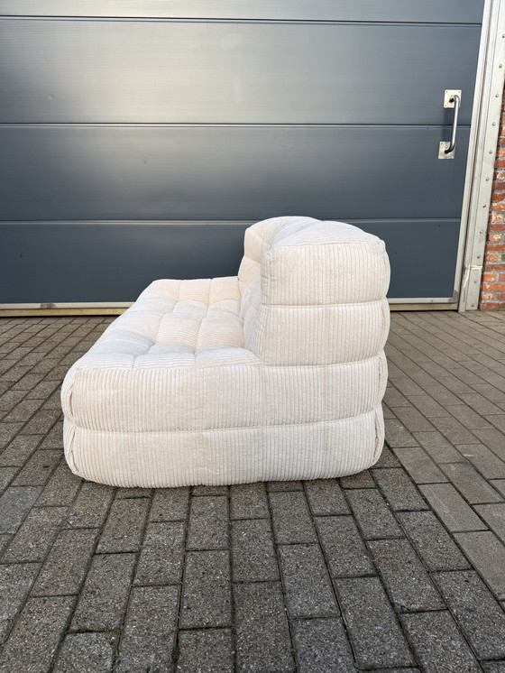 Image 1 of Ligne Roset Kashima (9-'81) 2 posti in velluto a coste beige 10/10