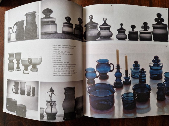 Image 1 of Kosta Boda - Bowl from the "Blå Serien" by Bertil Vallien - Largest Size