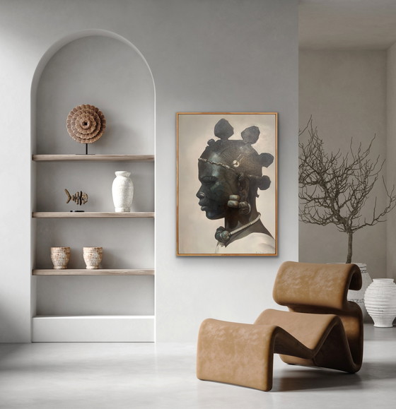 Image 1 of Porträt in Öl des Künstlers Paul Brogan