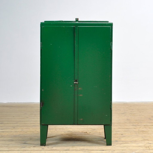 IJzeren Industriële Kast, jaren 70 – kasten, Iron, Metal, Vintage (photo 2 of 15)