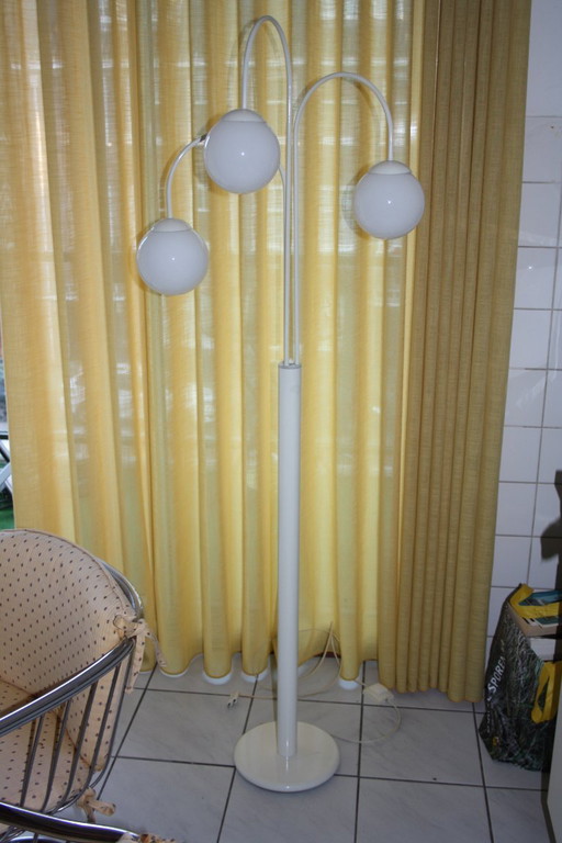 Vintage floor lamp with 3 bulbs