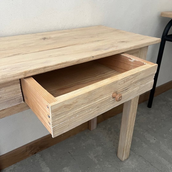 Image 1 of Bureau en bois brut