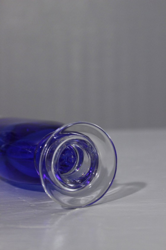 Image 1 of Imponente portacandele vintage in vetro soffiato, design Adam Jablonski, Polonia, anni '70