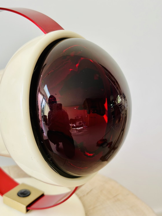Image 1 of Philips Infrared Lamp Type 7529 – Space Age Design – 1960s – Original & Working