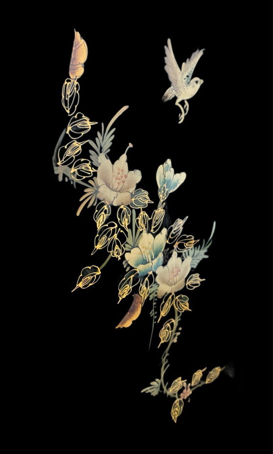 Image 1 of lackiertes Sideboard/Kommode, asiatische Möbel