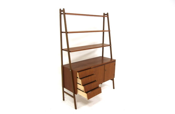 Image 1 of Scrivania da scrivania scandinava in teak, Svezia, 1960