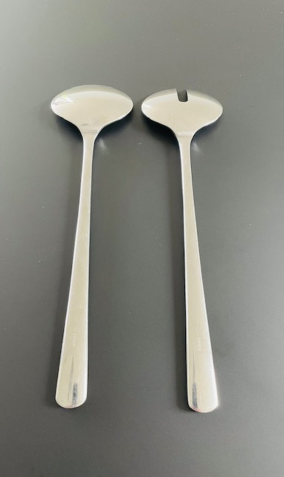 Image 1 of IKEA Sedlig stainless steel salad cutlery