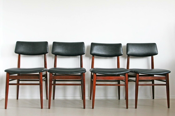 Image 1 of 4 X stoelen Topform vintage