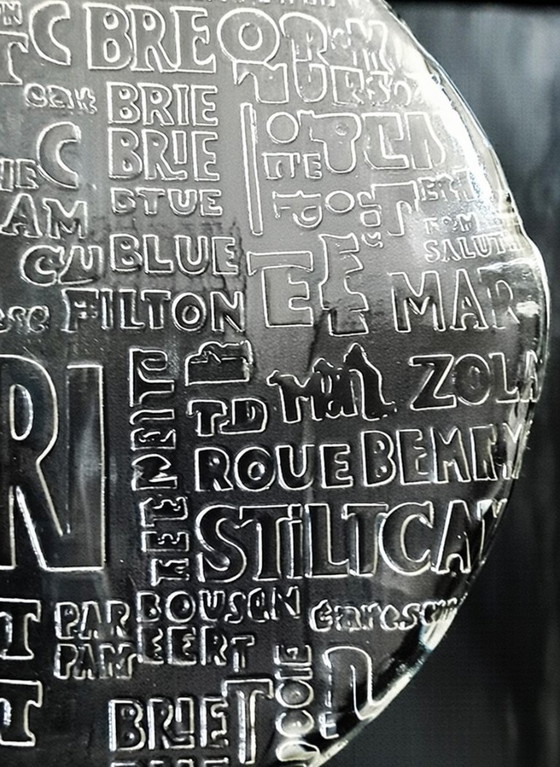 Image 1 of (W017) Bicchiere per formaggio Royal Krona – Bengt Edenfalk per Skruf Glasbruk (modello 1)