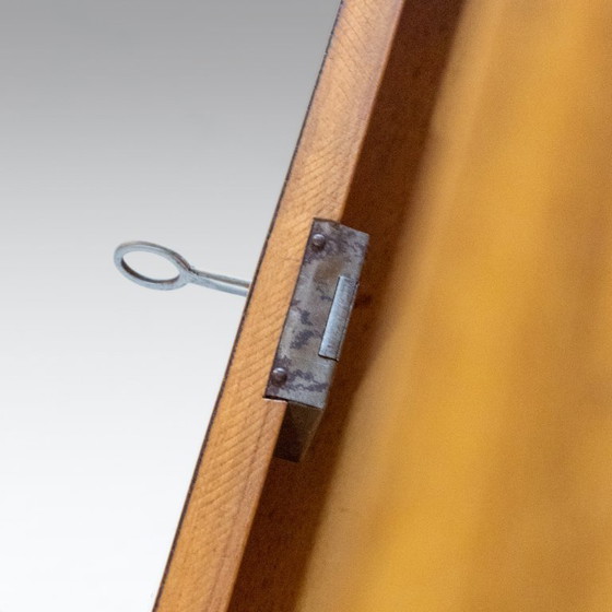 Image 1 of 1x Schrijftafel in mid-century modern stijl, messing en metaal, Italië jaren 1960