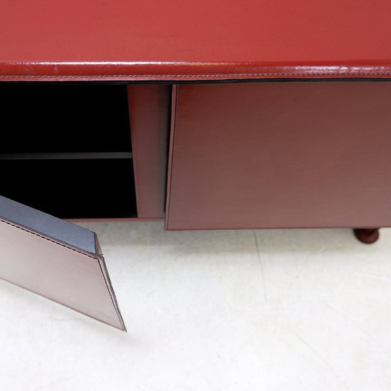 Image 1 of Leather sideboard by De Couro (Brazil) - 1980s