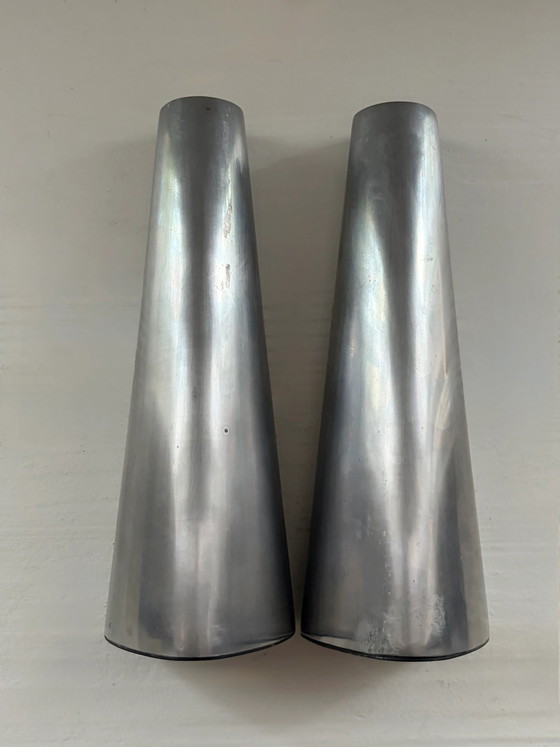 Set di 2 Portacandele vintage IKEA Renos – Metal, Scandinavian (photo 4 of 5)
