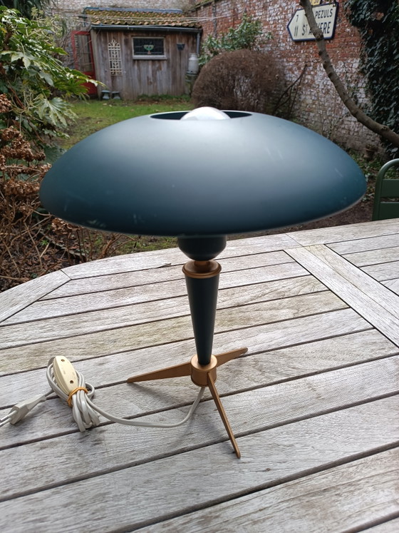 Lampe Vintage Louis Kalff Bijoux – Philips, Metal (photo 11 of 15)