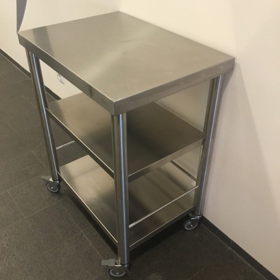 Cucina componibile Jokodomus per uso interno ed esterno. – Carrelli bar, rvs, Metal (photo 2 of 6)