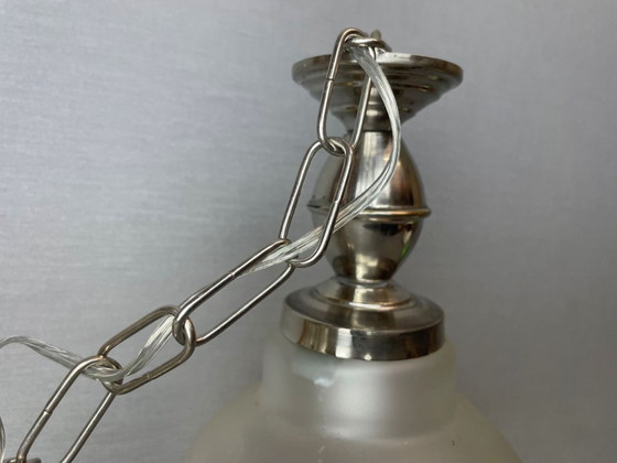 Image 1 of Kunst glazen hanglamp Mazzega stijl