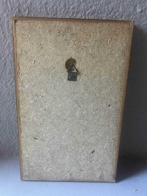 Devotional Tile Mary/Madonna With Child Opaline Glass – wanddecoratie, Wood (photo 2 of 5)