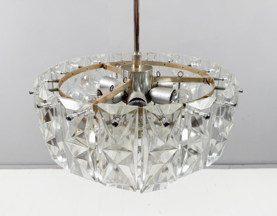 Image 1 of Mid Century Lustre/plafonnier de Kinkeldey, Allemagne, années 1970
