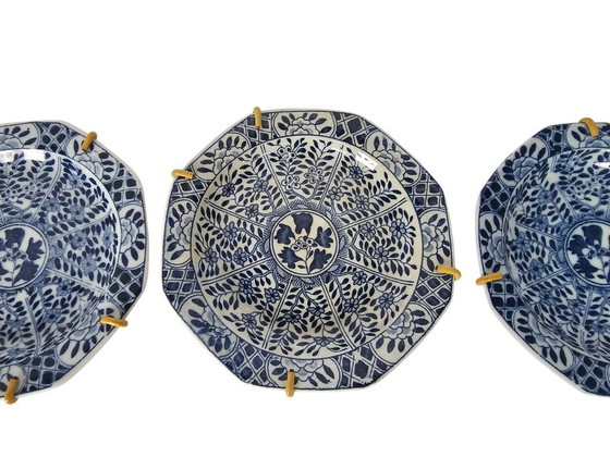 Image 1 of Mosa - Maastricht - Décor 206 - 3 soucoupes - 1925