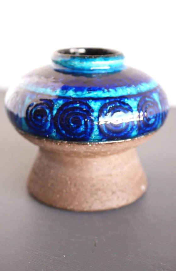 Image 1 of Mid-century modern studio art ceramic vase by Inger Persson for Rörstrand, 1970s