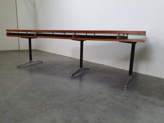 Image 1 of Vintage Bauhaus bureau van Egon Eiermann 60s, Herman Miller Eames