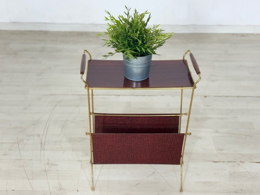 Vintage newspaper rack, newspaper holder, magazine basket, newspaper basket